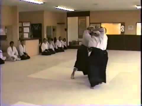 T.K. Chiba Sensei, Shihan demonstrating Futaridori