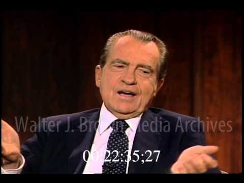 Frank Gannon's interview with Richard Nixon, May 13, 1983, part 1