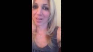 Debbie Gibson Wishing me a Happy Birthday this year