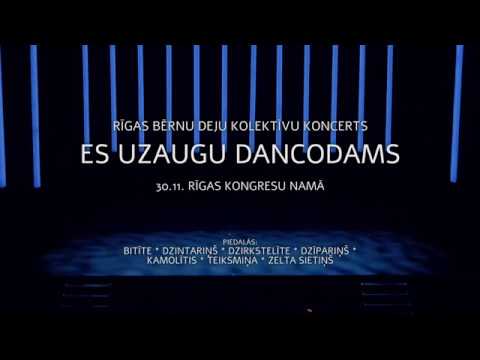 Rīgas bērnu deju kolektīvu koncerts "ES UZAUGU DANCODAMS" Rīgas Kongresu namā 30.11.2019.