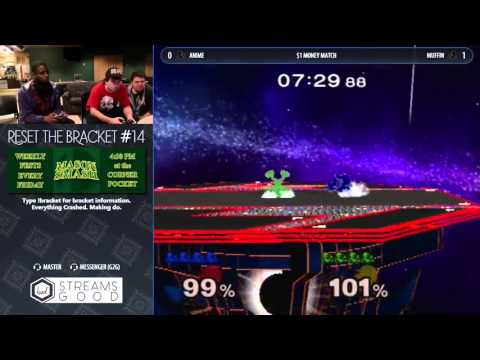 RTB #14 - $1 Money Match - Anime (G&W) v Muffin (G&W) - SSBM