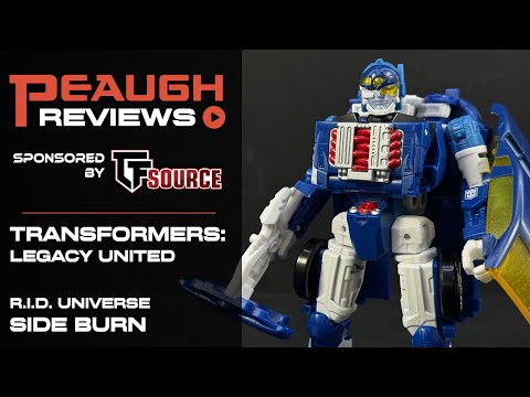 Video Review: Transformers Legacy United - RID Universe SIDE BURN