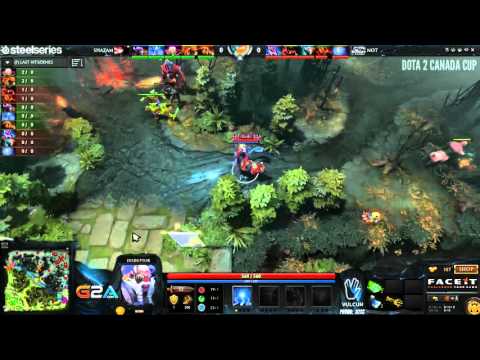 shazam vs Not Today - Group D Tiebreakers - Dota2Canada Cup - @ZyoriTV @SirActionSlacks