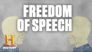 What Does &quot;Freedom of Speech&quot; Mean in the U.S.? | History