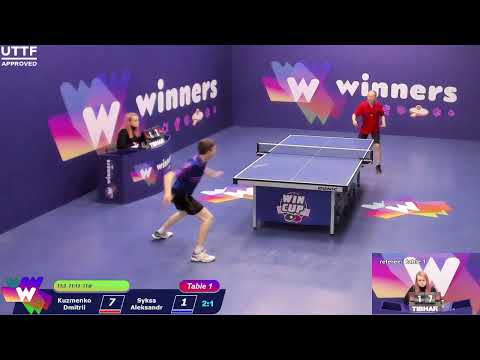 WINners CUP table 1 06.01 Kuzmenko Dmitrii - Syksa Aleksandr  22:30
