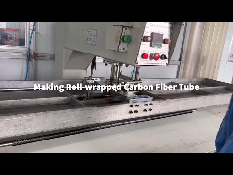 Making Roll Wrapped Carbon Fiber Tube