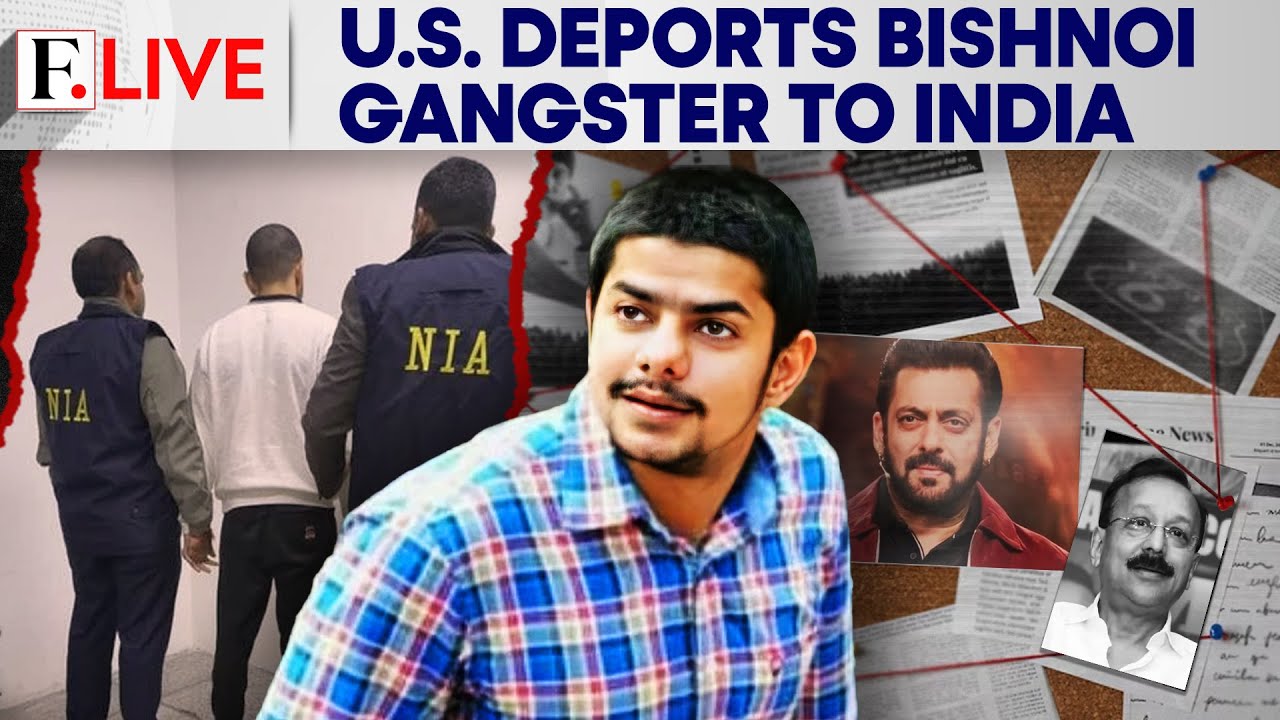 US Deports Gangster Anmol Bishnoi Wanted In Baba Siddiqui Murder Case | Firstpost Live | N18G