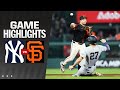 Yankees vs. Giants full game highlights from 6/1/24
