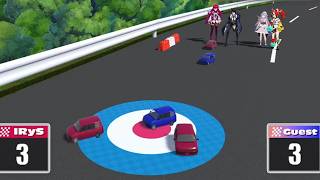 Bae, Nerissa, Biboo & Irys plays Curling with Cars