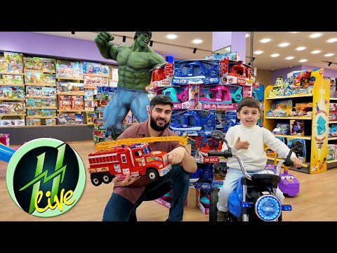 Zeydlə Oyuncaq Adasına Getdik / Çoxlu Oyuncaqlar Aldıq