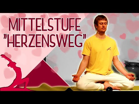 Yoga "Herzensweg" mit Adrian - Yoga Vidya Mittelstufe Live - 16:15 Uhr 22.04.2021