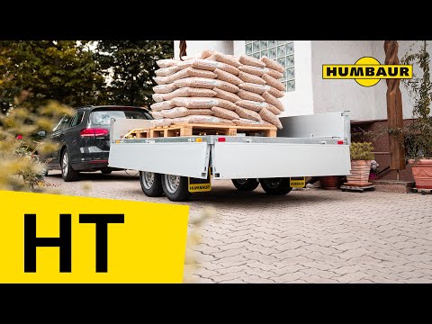 Humbaur HT – Einsatz beim Palletten Transport