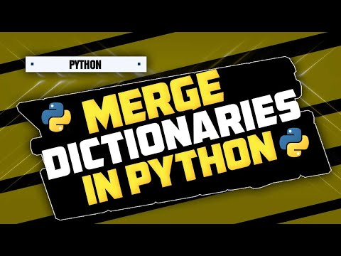 Python Merge Two Dictionaries