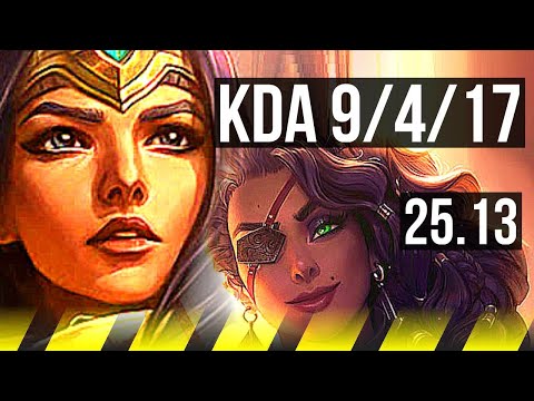 SIVIR & Karma vs SAMIRA & Nautilus (ADC) | Rank 1 Sivir, 9/4/17 | NA Challenger | 25.13