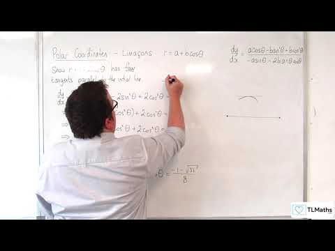 A-Level Further Maths G2-05 Polar Curves: EXTENSION Limaçons Part 2