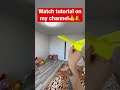 Paper Airplane Fly Like a Bird Amazing #shorts