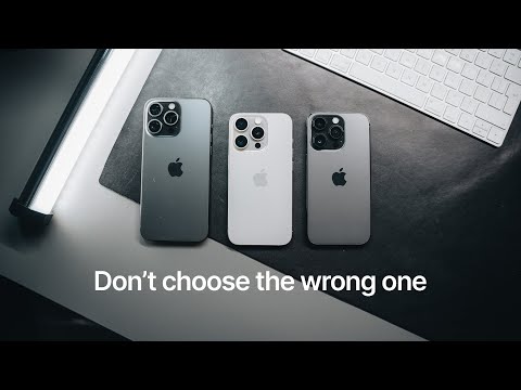 iPhone 15 Pro vs Pro Max vs 14 Pro - Do not choose the wrong one