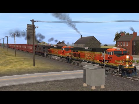 Trainz simulator 2 | BNSF Grain train