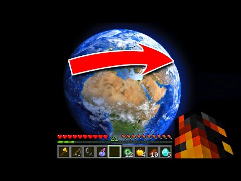 Løber Rundt Om Hele JORDEN I Minecraft!