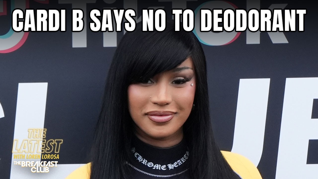 Cardi B Reveals She’s Drinking Chlorophyll & Skipping Deodorant To Test Viral Trend Theory
