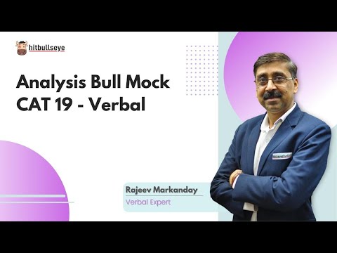 Analysis Bull Mock CAT 19 - Verbal