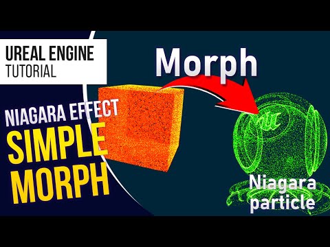 UE5 l Simple Niagara Morph Effect l 5-Minute VFX Tutorial l Unreal Engine 5
