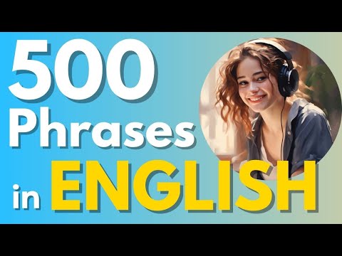 500 Common English Phrases | Listen and Repeat - 1 HOUR English Listening - Vol 2
