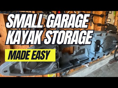 Ultimate Kayak Storage Solution For Small Garages - No Ceiling Hoist Required!