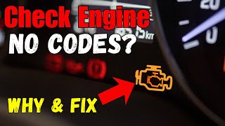 Check engine light on but no codes and car runs fine? Here’s How to fix it & reset light