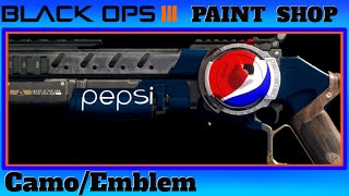 Black Ops 3 - Pepsi Paint Shop Tutorial (Easy)