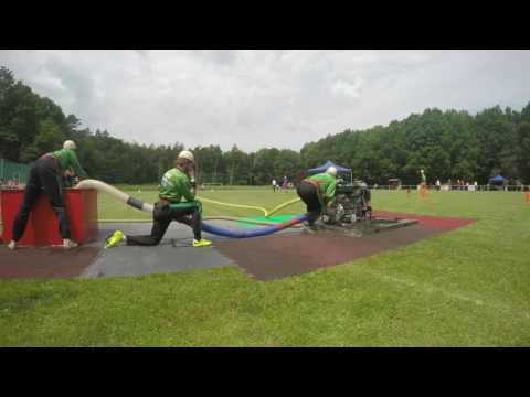 DHZ Babulicov Vrch Okresná Súťaž ( Požiarny útok 28.5.2016)