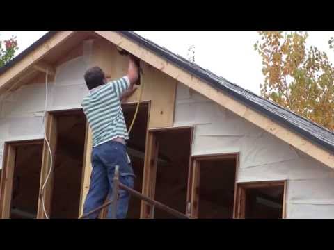 The Woodpecker Ep 65   Building the new shop part 12   The exterior walls