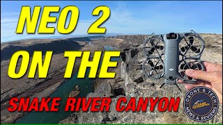DJI Neo 2 Dives Into The Snake River Canyon - Flying with the RCN3