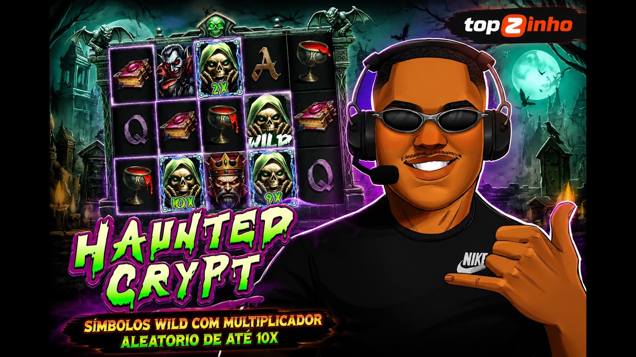 TESTANDO NOVO SLOT DA PRAGMATIC ( HAUNTED CRYPT)