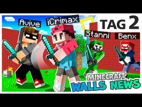 MULTIPLE DEATHS ON DAY TWO?!  |  Minecraft Walls NEWS - DAY 2