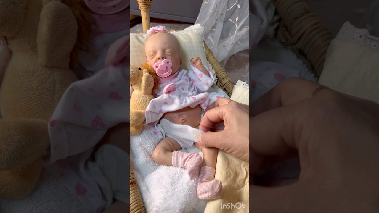A mini bebê reborn Helena chegou cansada do passeio #diariodeamorreborn #rebornbabydoll #minireborn