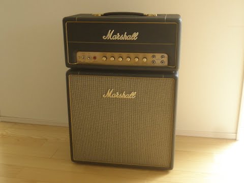 Marshall Studio Vintage Head Amp SV20H +Speaker Cabinet SV112 試奏レビュー。マーシャル