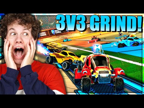JEG SPILLER VILDE TRYHARD GAMES I 3v3!! - Dansk Rocket League