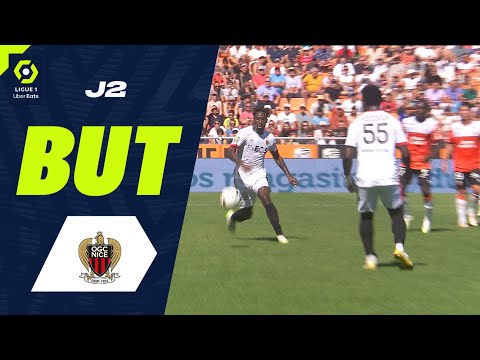 But Evann GUESSAND (64' - OGCN) FC LORIENT - OGC NICE (1-1) 23/24