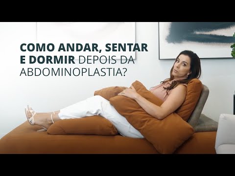 ESSE É O MELHOR JEITO DE ANDAR, SENTAR E DORMIR DEPOIS DA ABDOMINOPLASTIA!