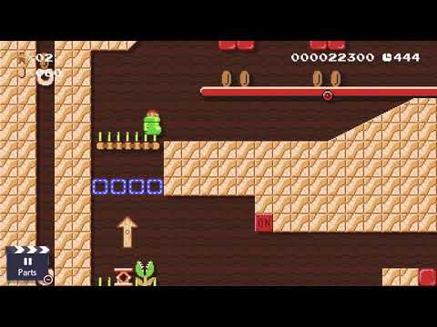 Super Mario Maker 2 – Level 32: Ancient Seesaw Fortress  - Walkthrough