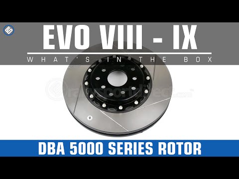 DBA 5000 series EVO 8 / 9 rotor- Whats in the Box?