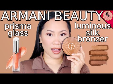 IT'S SO BIG! | ARMANI BEAUTY LUMINOUS SILK CREAMY BRONZING POWDER WITH PRISMA GLASS LIP GLOSS