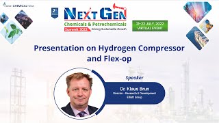 Presentation on Hydrogen Compressor and Flex-op: Dr. Klaus Brun, Director - Research & Development, Elliott Group