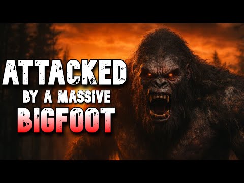 ATTACKED BY A MASSIVE GREY BIGFOOT