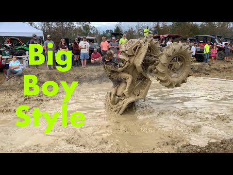 Largest ATVs in the WORLD Shred Florida’s $10k Bounty Hole at Muddn185!!!