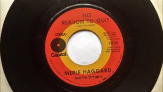 No Reason To Quit , Merle Haggard , 1970