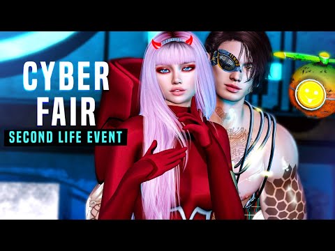 CYBER FAIR Event | Tour Review  | Free GIFT Second Life