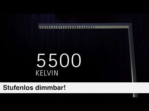 Artikelvideo 1 für MAUL MAULsirius Stehlampe silber, Artikelnummer 827307