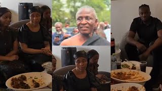 Download lagu Odo Broni seen eating  with Akosua Serwaah's children #ghana #death #duet #sad  mp3